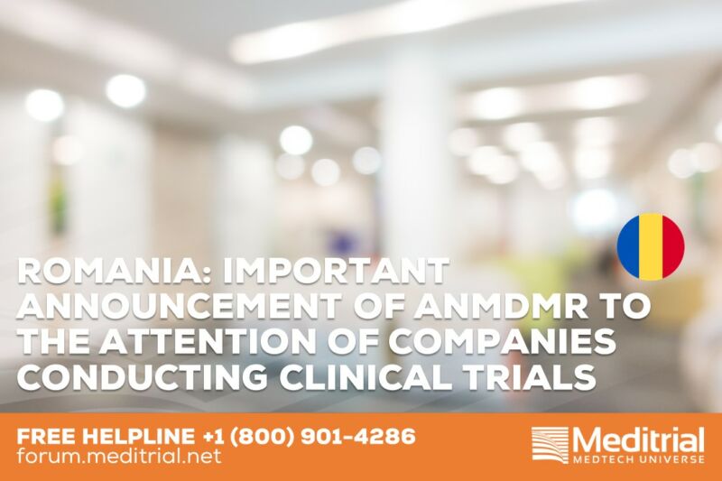 ROMANIA: Important Announcement of ANMDMR to the attention of companies ...