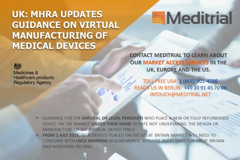 UK MHRA updates guidance on virtual manufacturing of medical devices