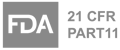 FDA 21 CFR Part 11 badge